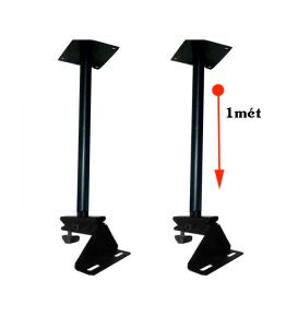 Giá treo loa thả trần xoay 360 độ dài 1 mét