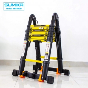 Thang nhôm rút đôi chữ A Sumika SKS500D