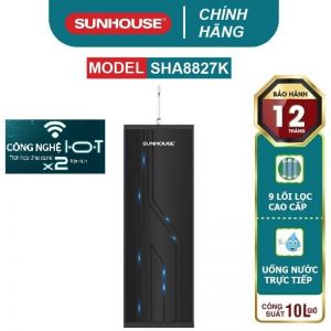 Máy lọc nước RO IoT 9 lõi Sunhouse SHA8827K