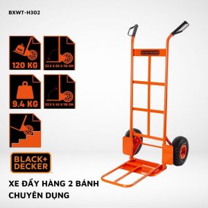 Xe đẩy hàng 2 bánh BlackandDecker-USA H302