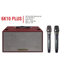 Loa Karaoke di động 6K10 PLUS 100W (VHM Pro Audio)